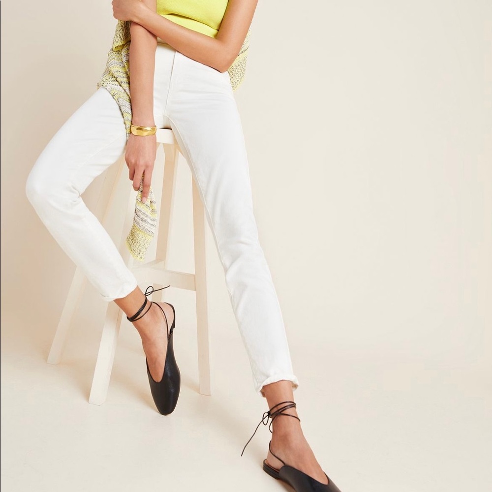 Paige Ivory Skinny Jeans - Size 25